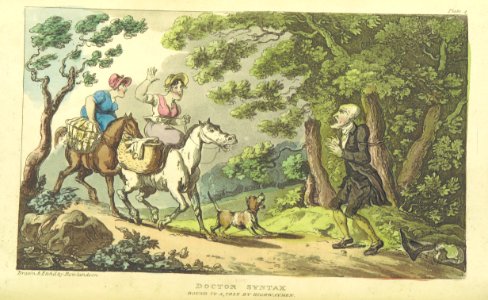 SYNTAX(1813) - 04 - Doctor Syntax, Bound to a Tree by Highwaymen