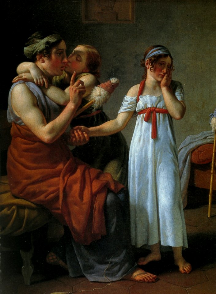 La bonne mere by Eckersberg