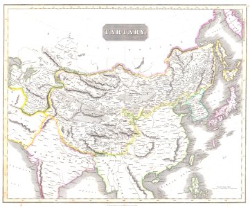 1814 Thomson Map of Tartary ( Mongolia, Tibet ) - Geographicus - Tartary-t-1814