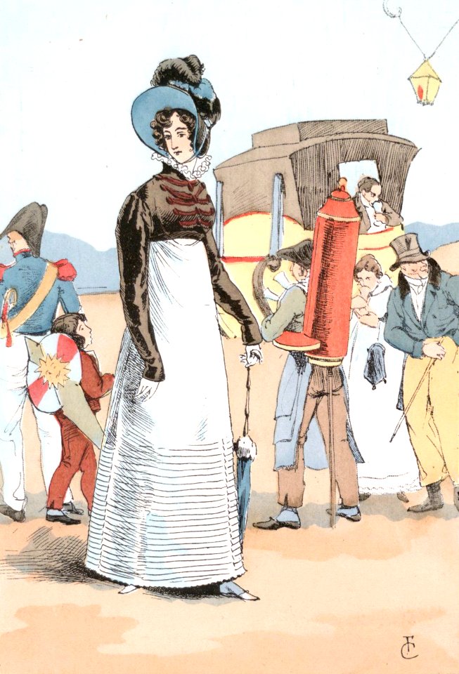 The Saint-Cloud coach meeting, 1817