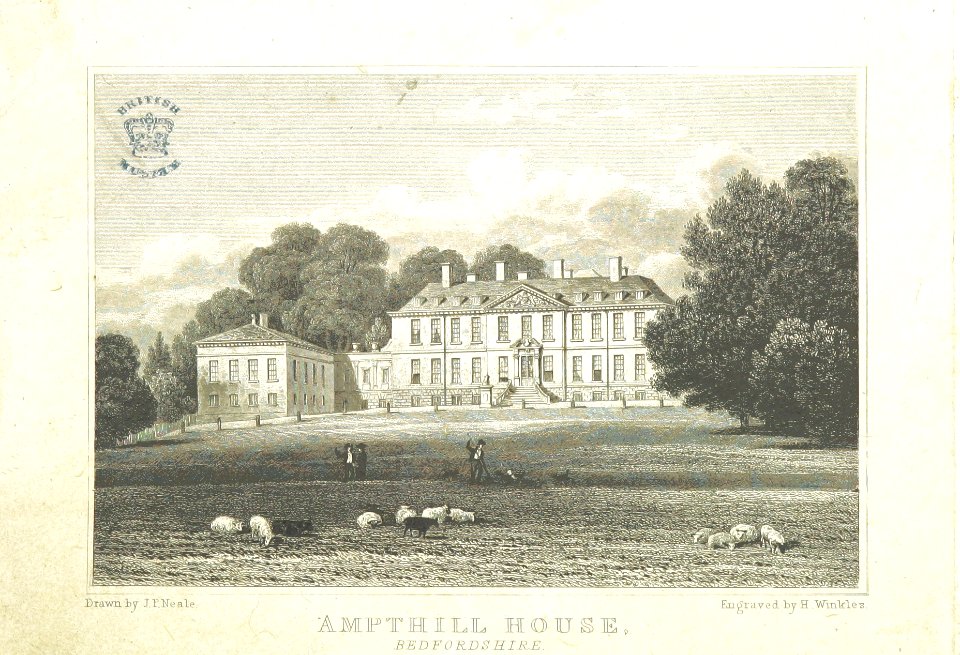 Neale(1818) p1.044 - Ampthill House, Bedfordshire