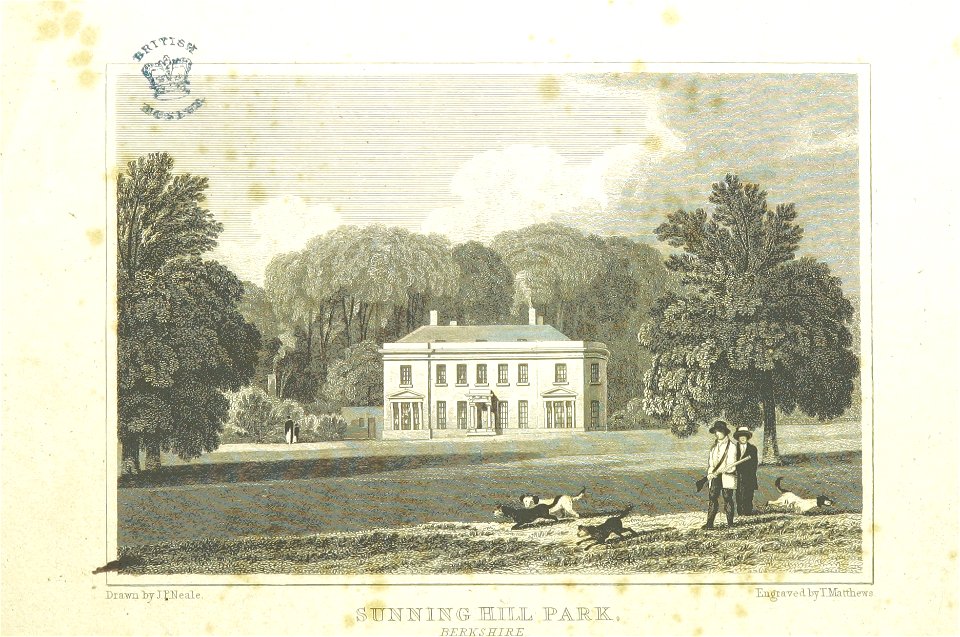 Neale(1818) p1.094 - Sunning Hill Park, Berkshire