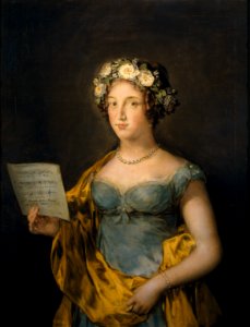 Duchess of Abrantes by Goya