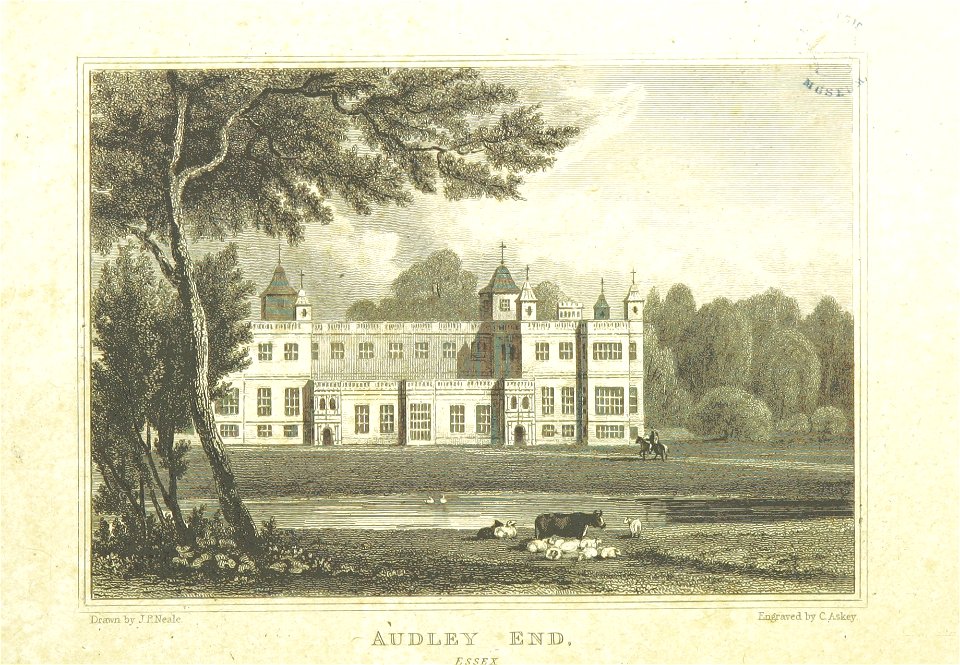 Neale(1818) p1.290 - Audley End, Essex