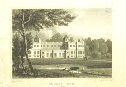 Neale(1818) p1.290 - Audley End, Essex