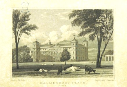 Neale(1818) p1.314 - Hallingbury Place, Essex
