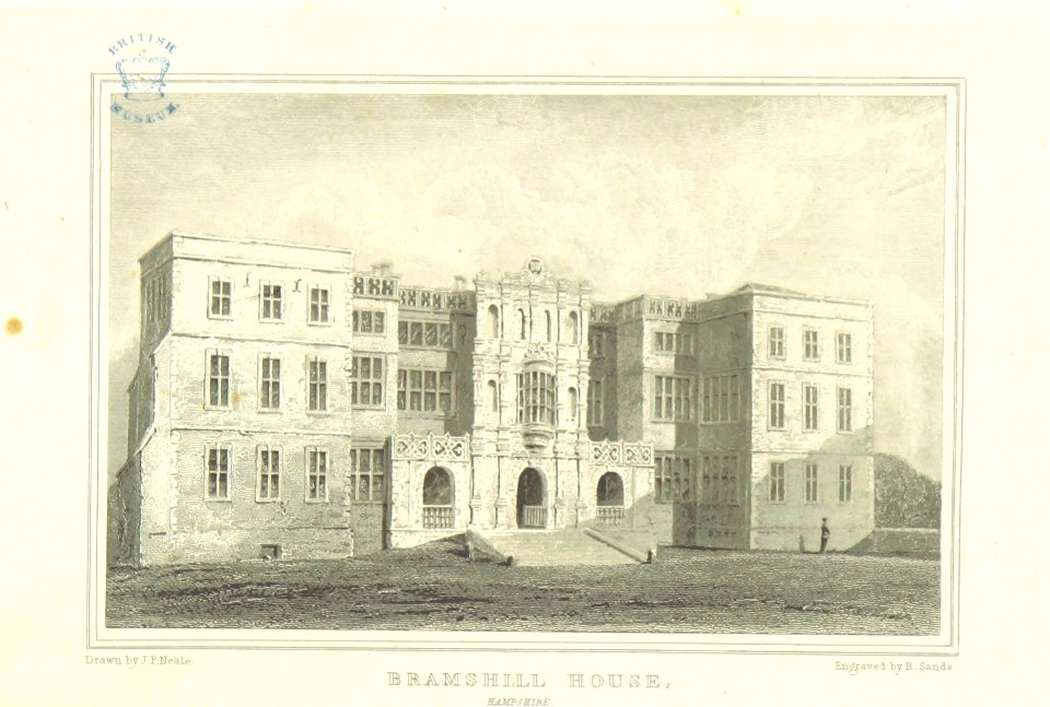 Neale(1818) p2.048 - Bramshill House, Hampshire