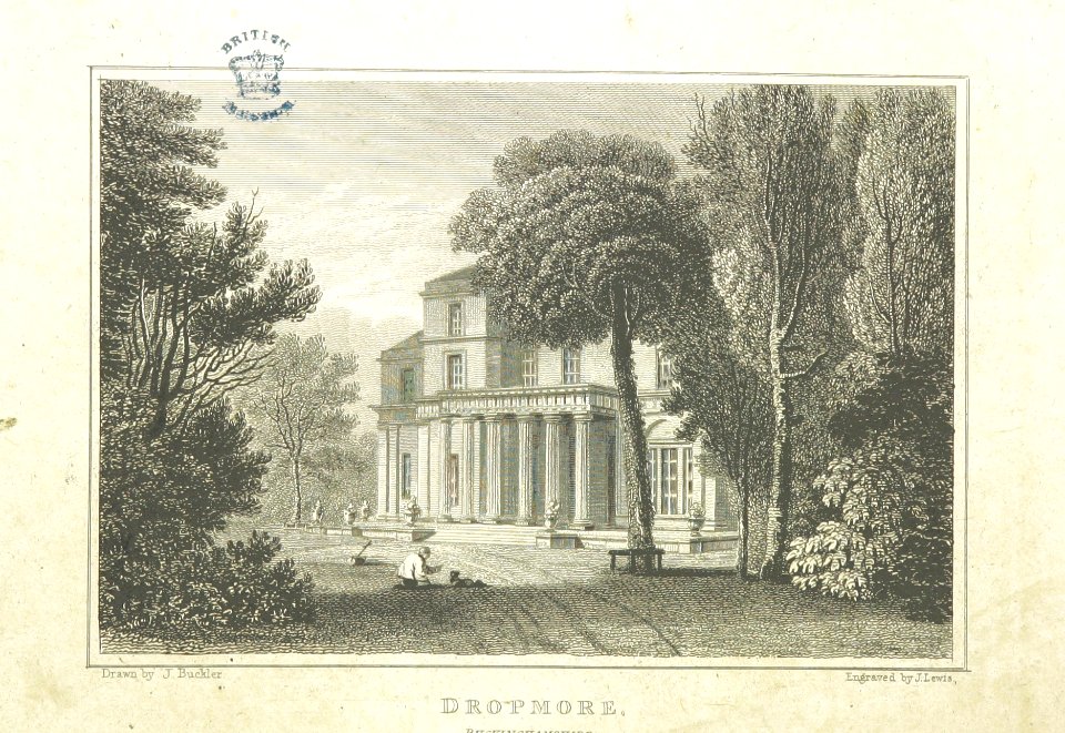 Neale(1818) p1.106 - Dropmore, Buckinghamshire