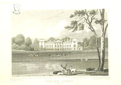 Neale(1818) p1.062 - Woburn Abbey (2nd plate)