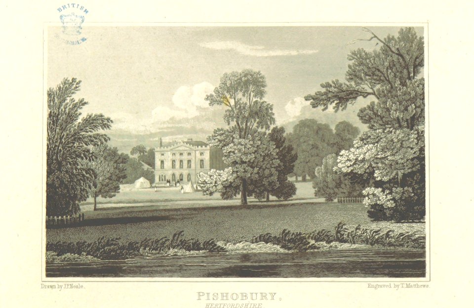 Neale(1818) p2.146 - Pishobury, Hertfordshire