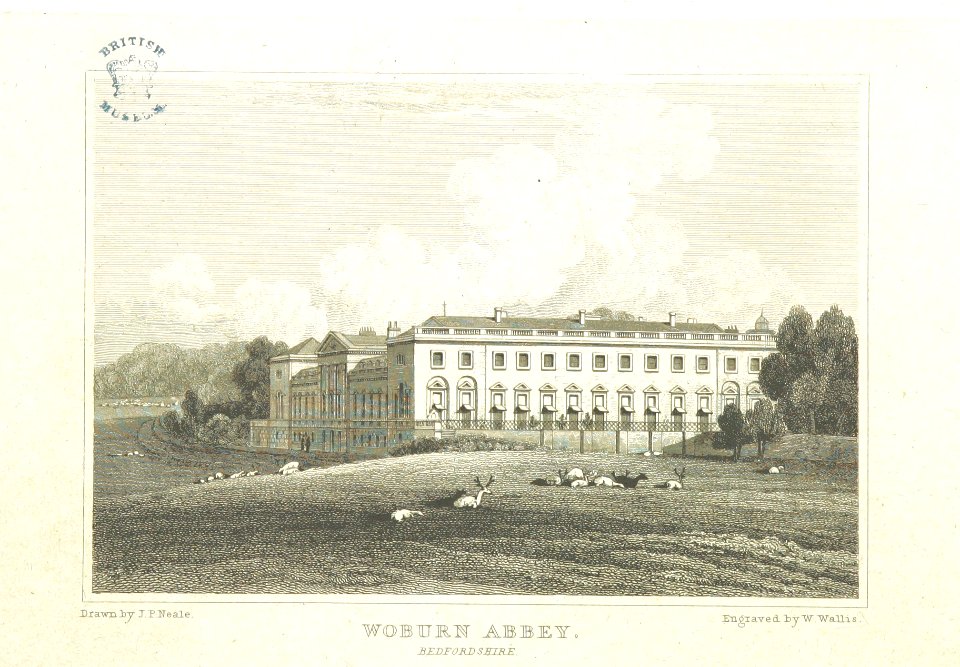 Neale(1818) p1.060 - Woburn Abbey, Bedfordshire