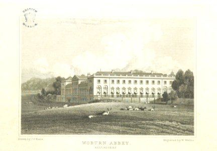Neale(1818) p1.060 - Woburn Abbey, Bedfordshire