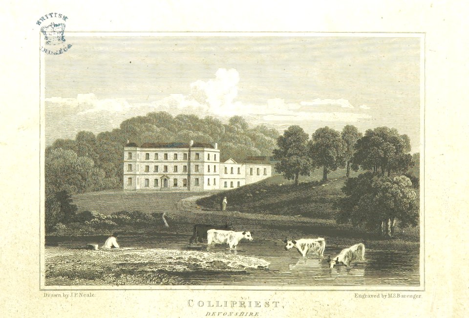 Neale(1818) p1.204 - Collipriest, Devonshire