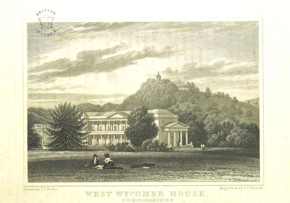 Neale(1818) p1.138 - West Wycombe House, Buckinghamshire