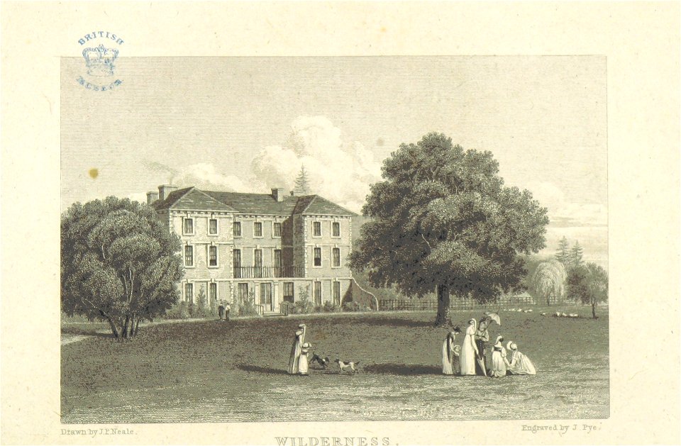 Neale(1818) p2.218 - Wilderness, Kent