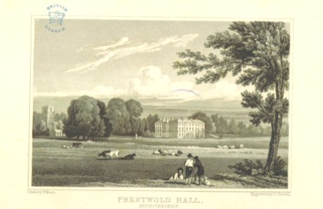 Neale(1818) p2.266 - Prestwold Hall, Leicestershire
