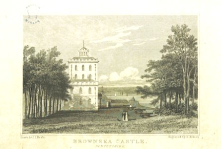 Neale(1818) p1.236 - Brownsea Castle, Dorsetshire
