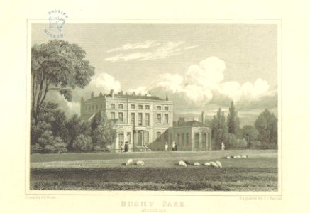 Neale(1818) p2.290 - Bushy Park, Middlesex