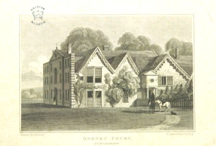 Neale(1818) p1.102 - Dorney Court, Buckinghamshire