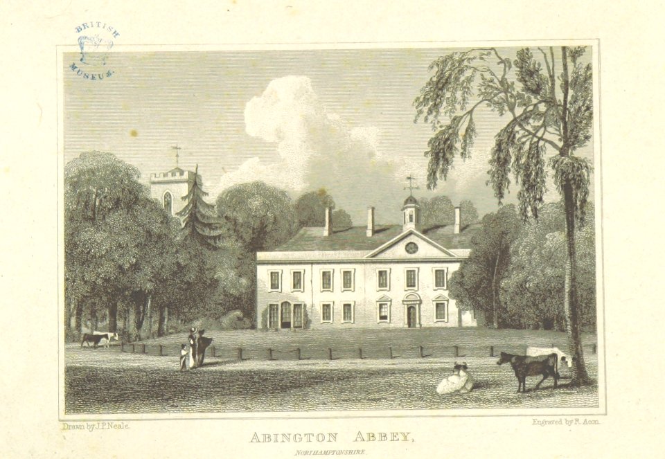 Neale(1818) p3.106 - Abington Abbey, Northamptonshire
