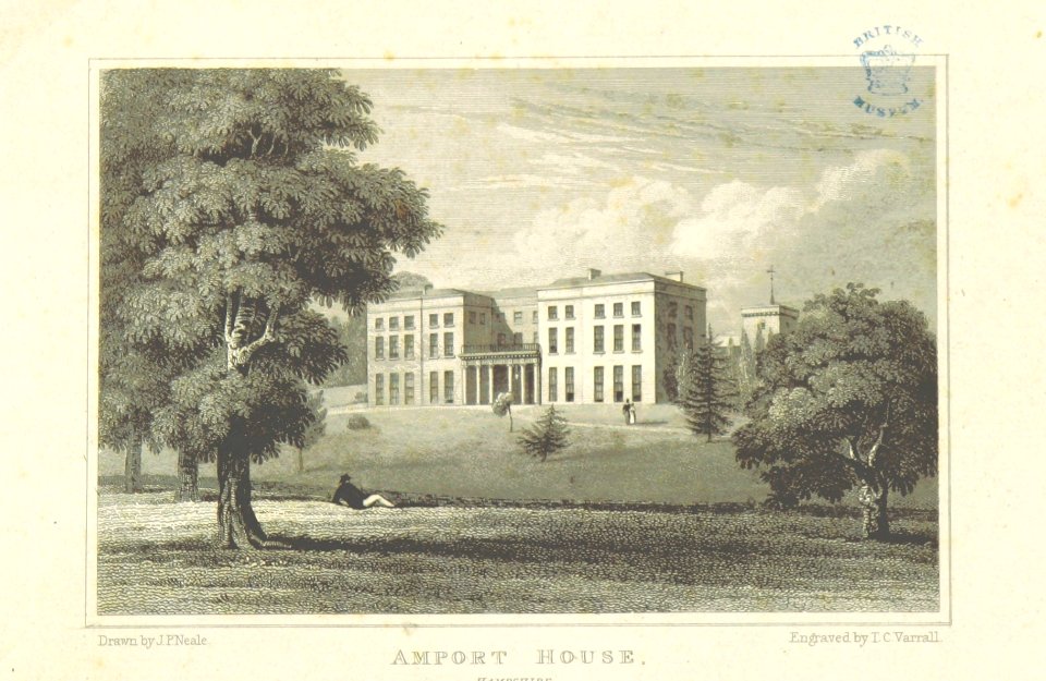 Neale(1818) p2.044 - Amport House, Hampshire