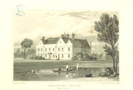 Neale(1818) p2.110 - Bragbury House, Herefordshire