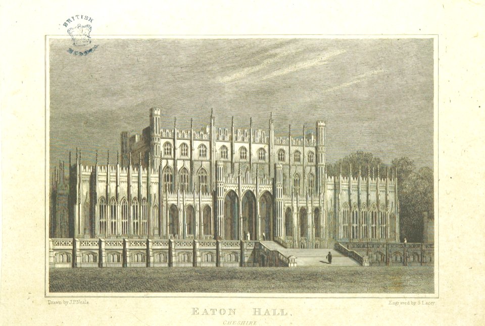 Neale(1818) p1.152 - Eaton Hall, Cheshire