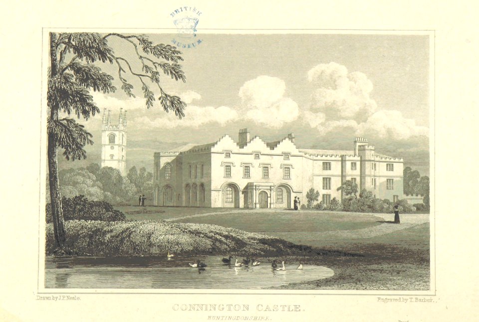 Neale(1818) p2.158 - Connington Castle, Huntingdonshire
