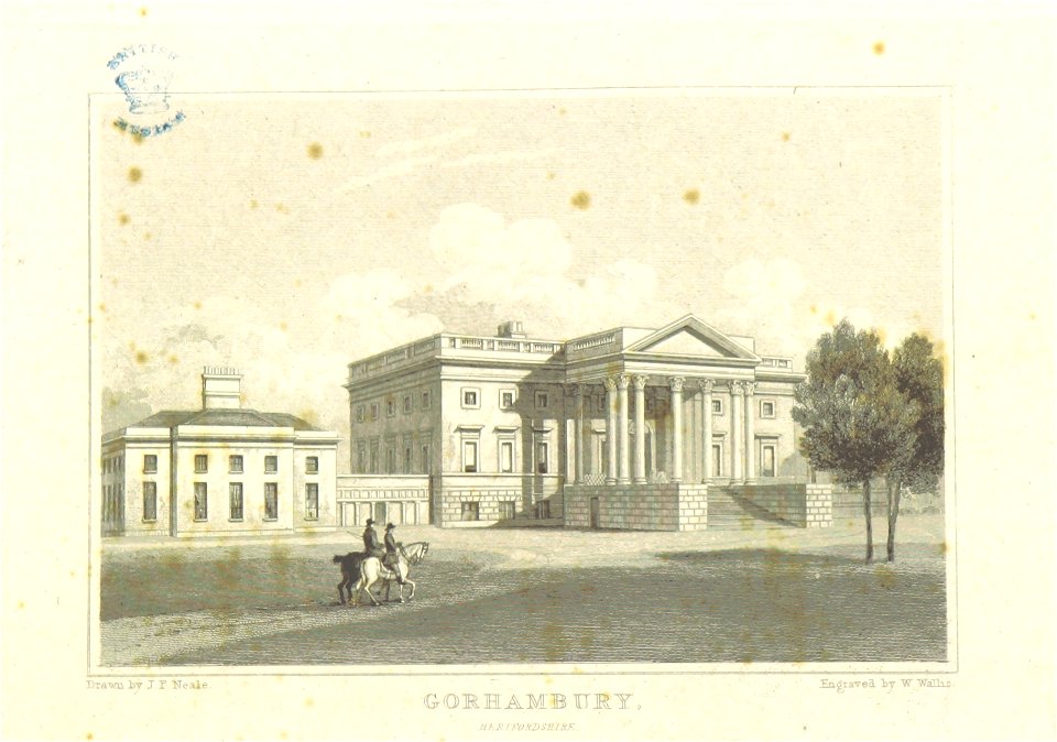 Neale(1818) p2.118 - Gorhambury, Hertfordshire