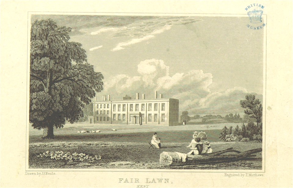Neale(1818) p2.192 - Fair Lawn, Kent