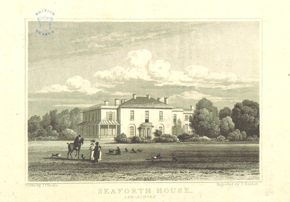 Neale(1818) p2.238 - Seaforth House, Lancashire