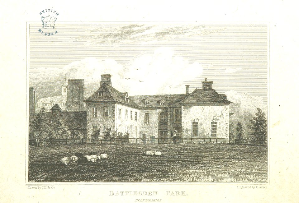 Neale(1818) p1.048 - Battlesden Park, Bedfordshire