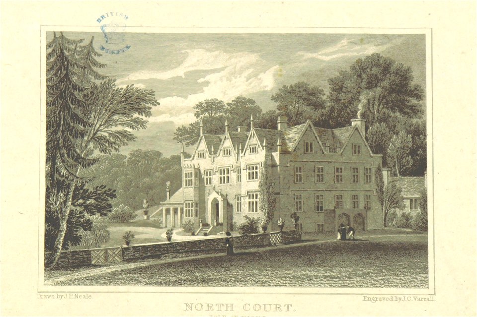 Neale(1818) p2.082 - North Court, Hampshire