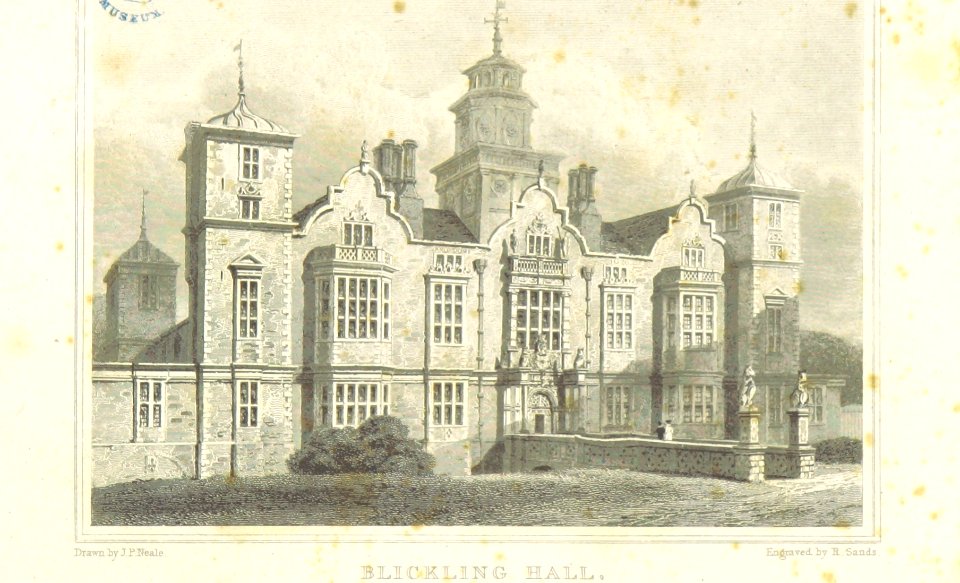 Neale(1818) p3.020 - Blickling Hall, Norfolk