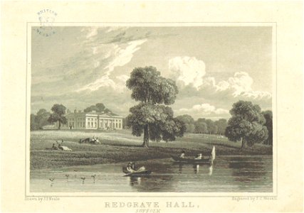 Neale(1818) p4.126 - Redgrave Hall, Suffolk