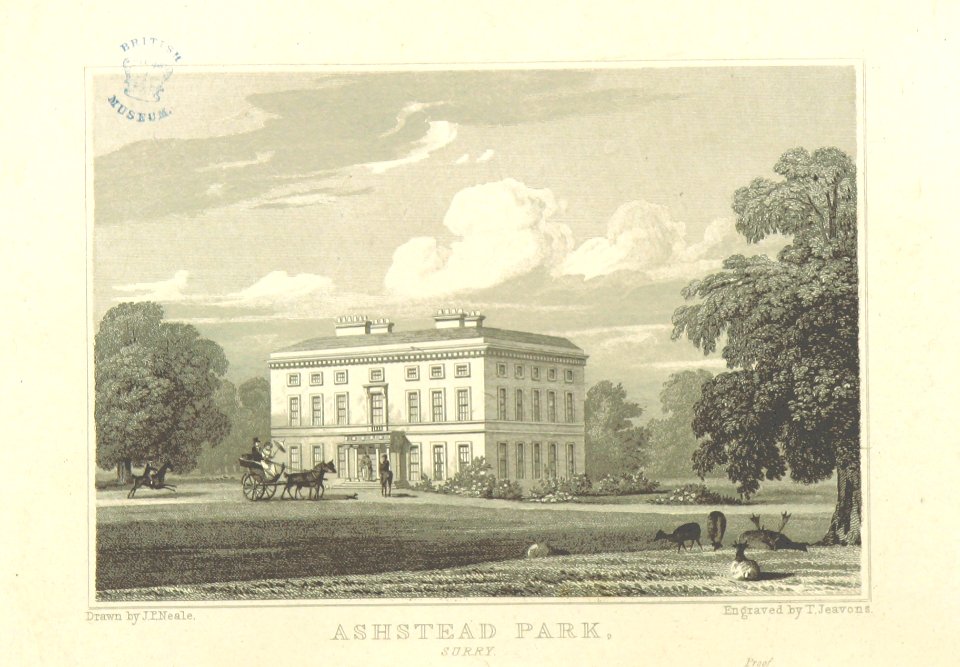 Neale(1818) p4.150 - Ashstead Park, Surrey