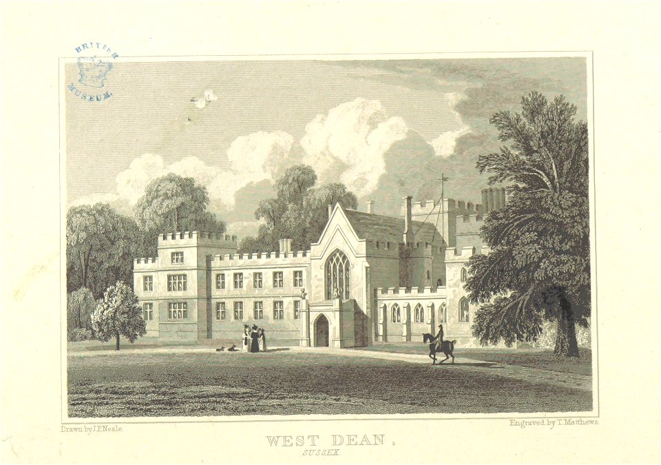 Neale(1818) p4.224 - West Dean, Sussex