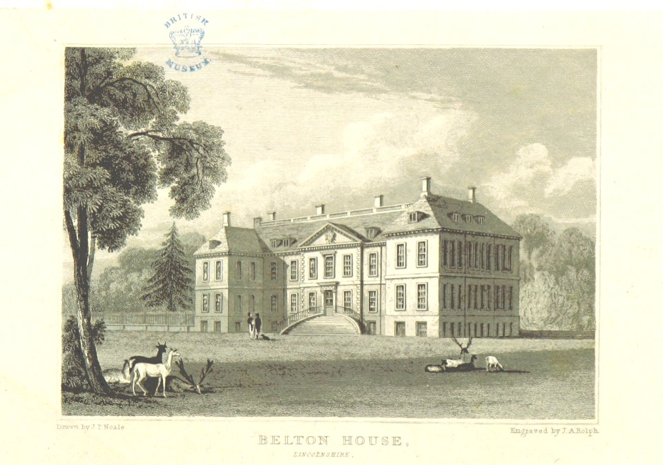 Neale(1818) p2.274 - Belton House, Lincolnshire