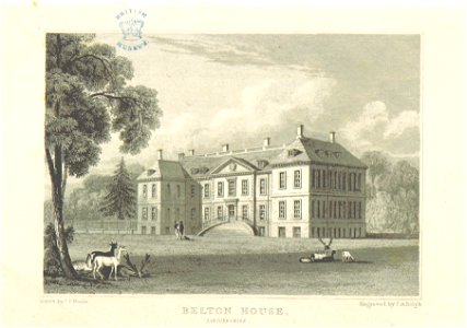 Neale(1818) p2.274 - Belton House, Lincolnshire
