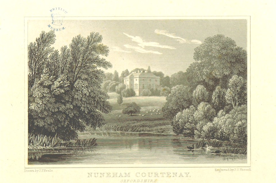 Neale(1818) p3.284 - Nuneham Courtenay, Oxfordshire