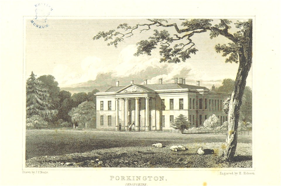 Neale(1818) p3.310 - Porkington, Shropshire