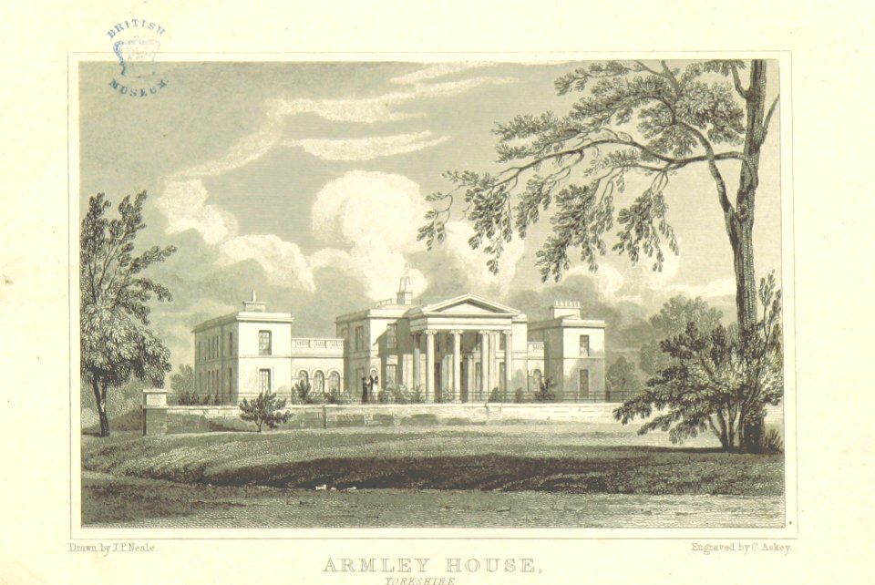 Neale(1818) p5.108 - Armley House, Yorkshire