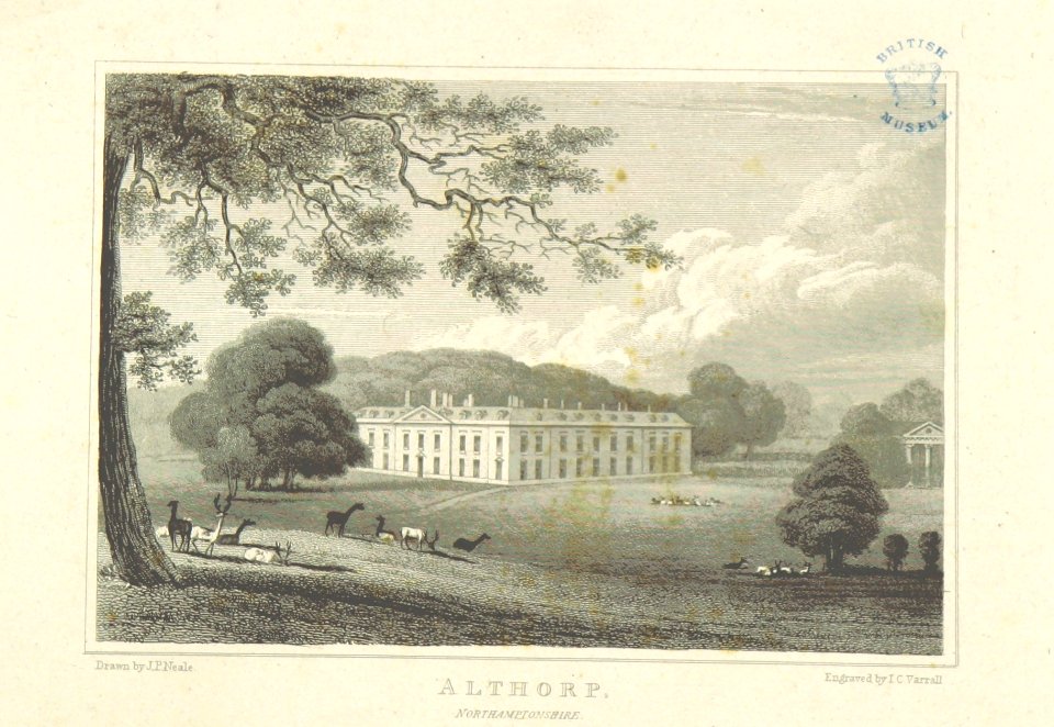 Neale(1818) p3.112 - Althorp, Northamptonshire