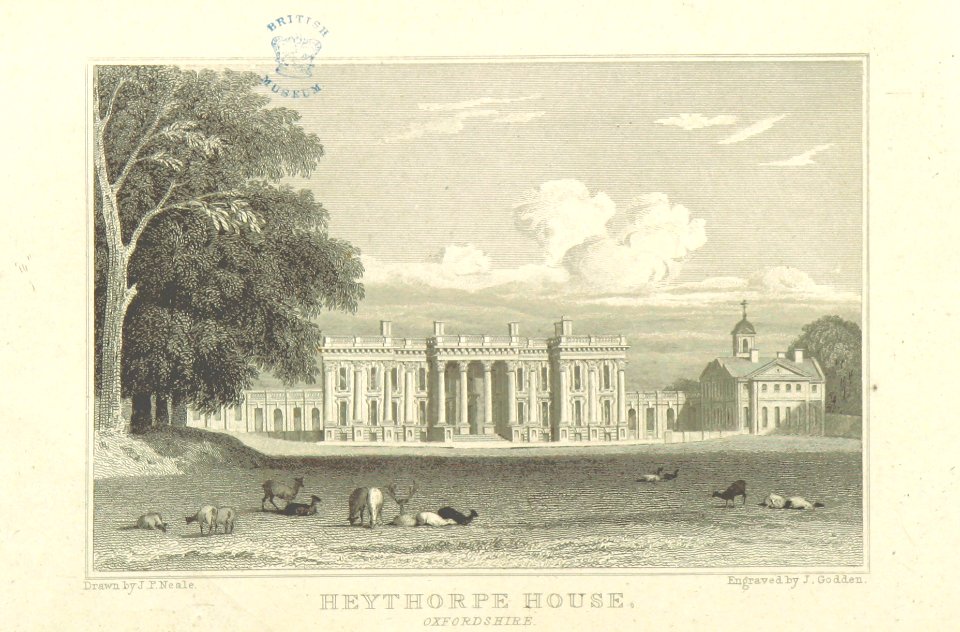 Neale(1818) p3.280 - Heythorpe House, Oxfordshire