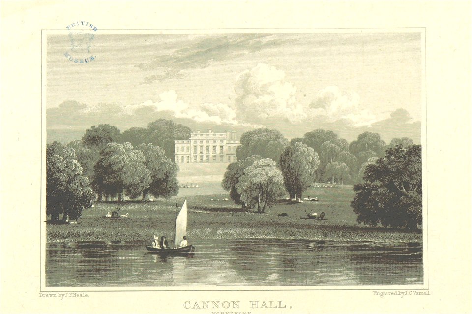 Neale(1818) p5.132 - Cannon Hall, Yorkshire