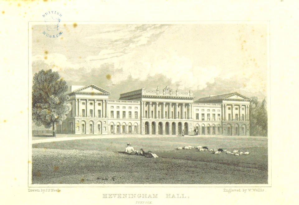 Neale(1818) p4.114 - Heveningham Hall, Suffolk
