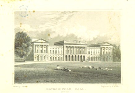 Neale(1818) p4.114 - Heveningham Hall, Suffolk
