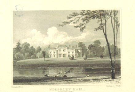 Neale(1818) p4.074 - Wolseley Hall, Staffordshire