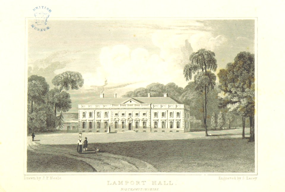 Neale(1818) p3.164 - Lamport Hall, Northamptonshire