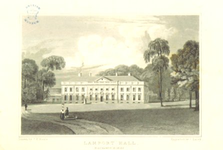 Neale(1818) p3.164 - Lamport Hall, Northamptonshire